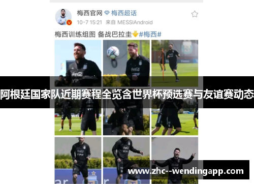 阿根廷国家队近期赛程全览含世界杯预选赛与友谊赛动态